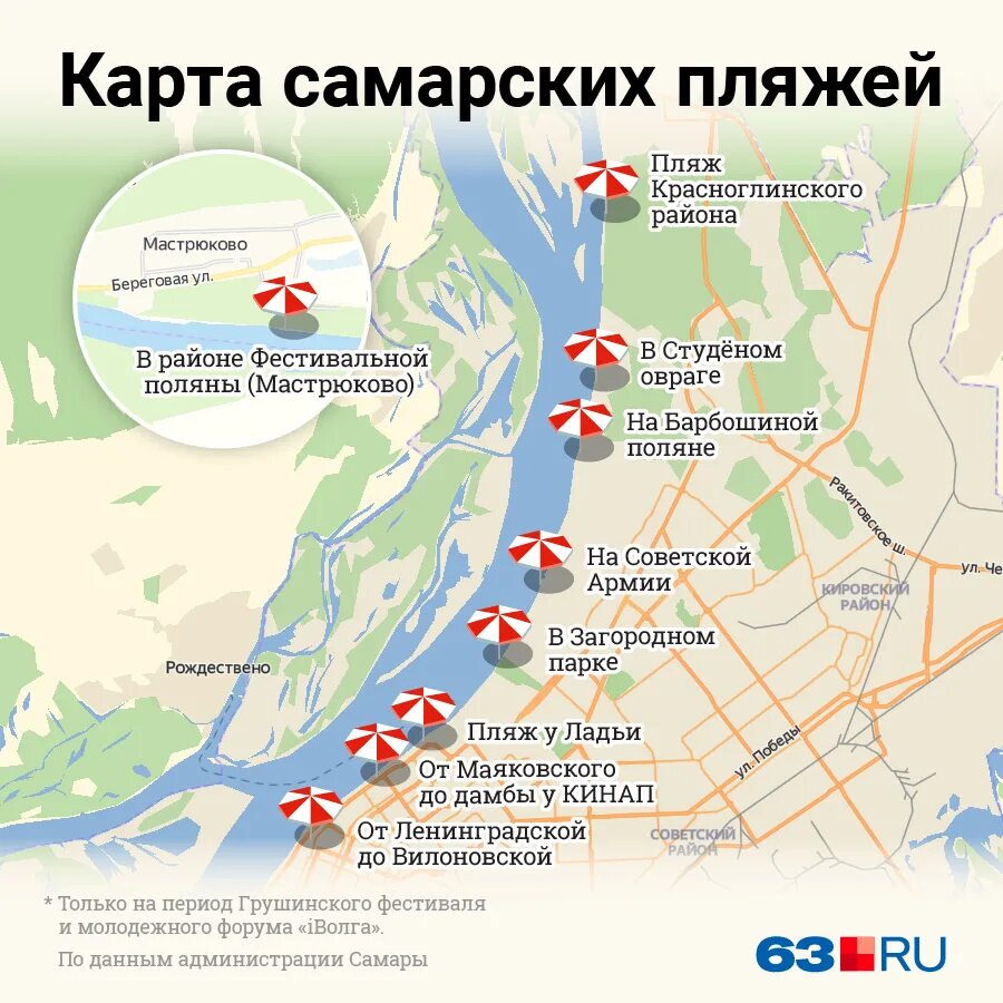 Где в самаре получить. Пляжи самары на карте. районы самары на карте. карта самарских пляжей. пляжи в самаре на карте.