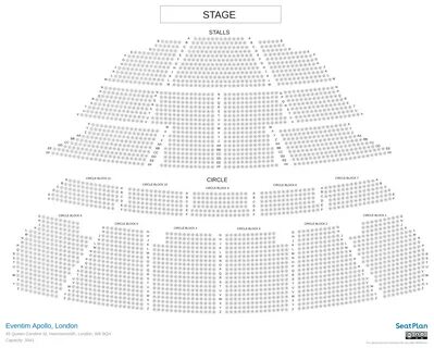 Eventim Apollo London Seating Plan & Photos SeatPlan.