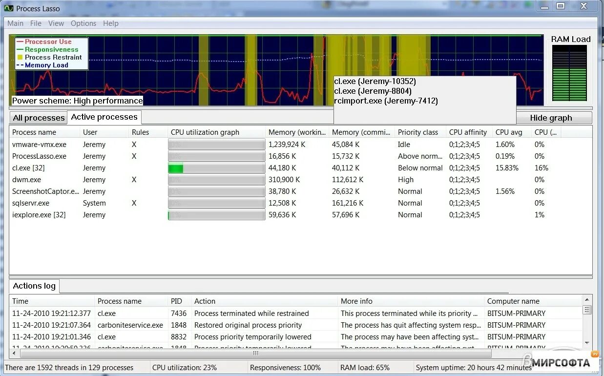 Processing exe
