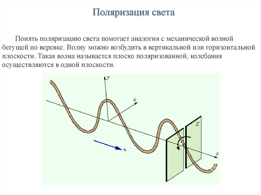 Поляризация рисунок. Поляризация света 11 класс. Поляризация механических волн. Поляризация света физика 9 класс. Поляризация света 11 класс физика.