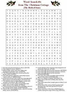 Christmas word puzzle