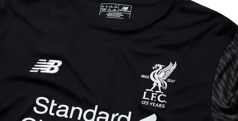 Liverpool 17-18 Goalkeeper Away Kit.