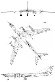 Размеры бомбардировщика