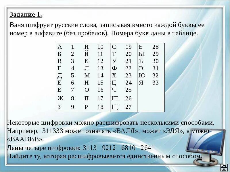 Замена букв цифрами. Шифровка трансформатора. 4 Задание ОГЭ. Порядковый номер буквы ч в алфавите.