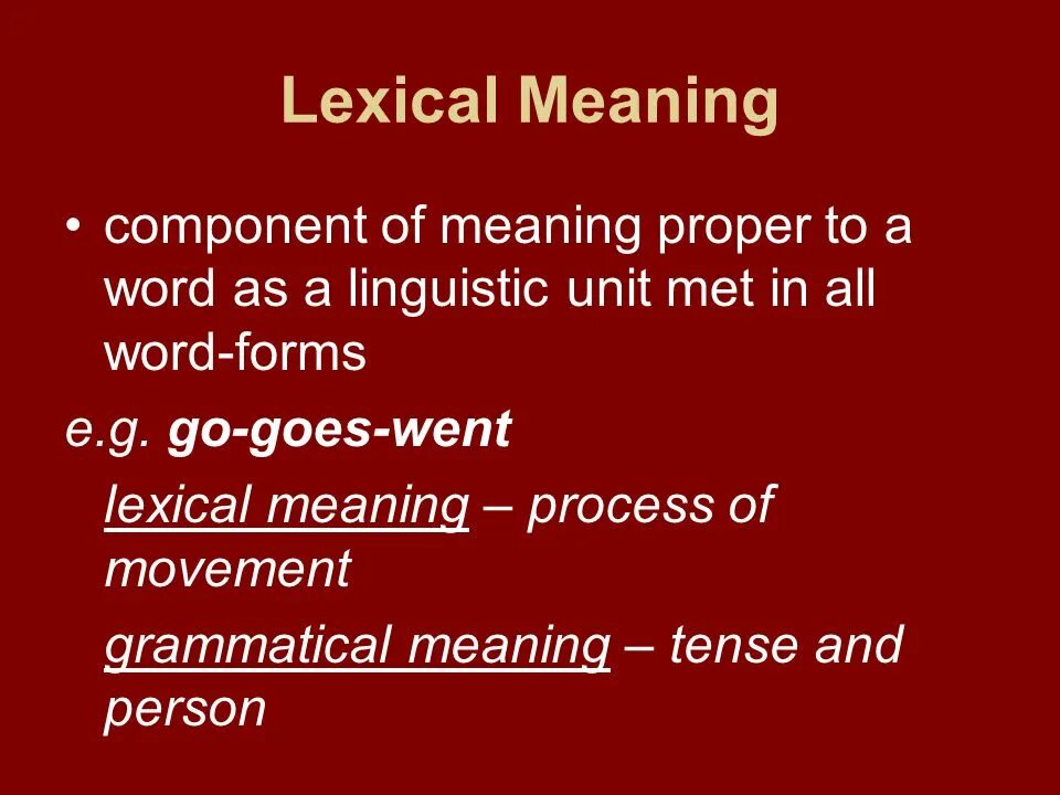 Ii meaning. Презентации Word-meaning. Lexical meaning of the Word. Lexical and grammatical meaning of the Word. Types of Word meaning презентация.