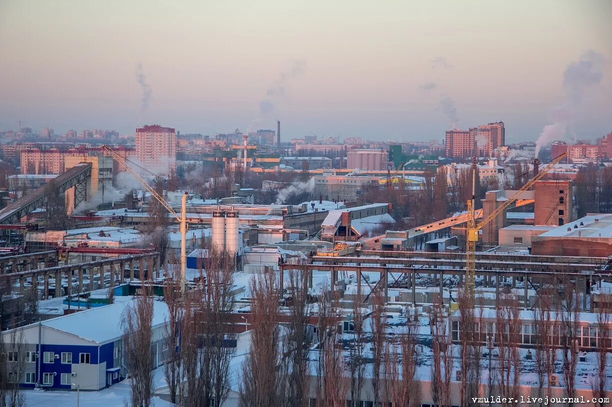 Промышленные зоны воронежа. Промышленные зоны воронежа