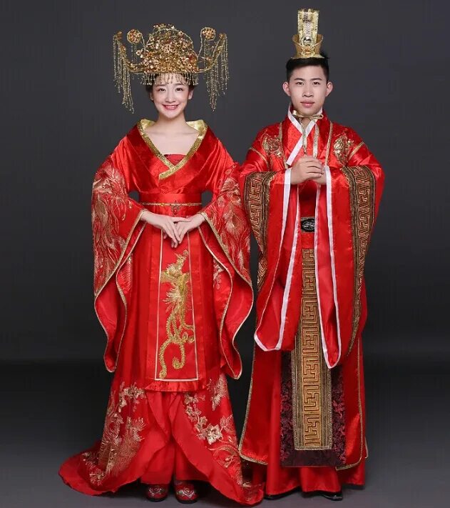Китайское свадебное Ханьфу традиционное. Китайский Ханьфу династии Тан красное. Ципао и Ханьфу мужской. Свадебные Ханьфу в Китае.