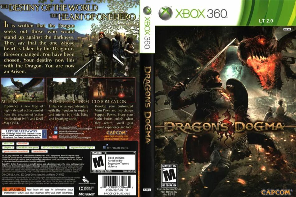 Dragons dogma 2 купить ps5 диск. Dragon's Dogma (Xbox 360). Dragon's Dogma: Dark Arisen Xbox. Dragon's Dogma Dark Arisen обложка xbox360. Dragons Dogma ps3 диск.