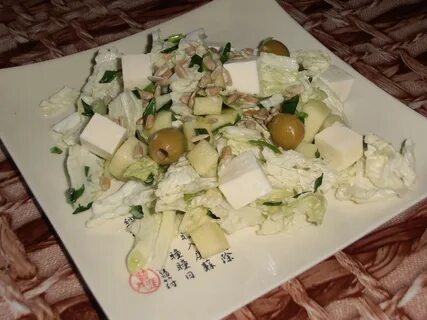 Рецепт салата пекинская капуста с брынзой