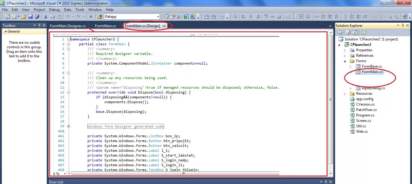 Windows forms программирование. Код для виндовс форм. пример кода c# windows forms. конструктор форм visual studio 2010. винформы с#.