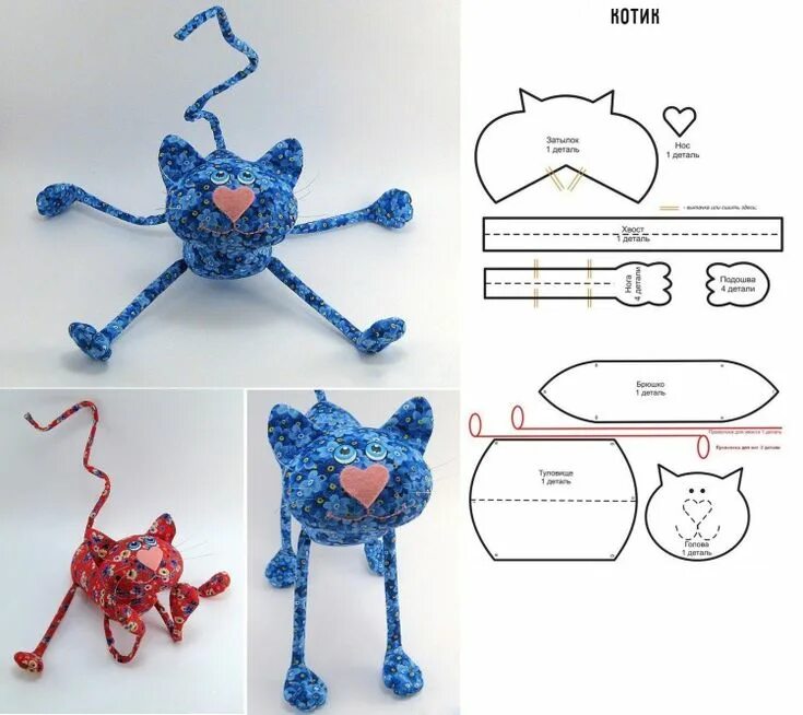 Выкройки игрушек из журнала "Pretty Toys". 23 Простые игрушки. Обсуждение на Liv