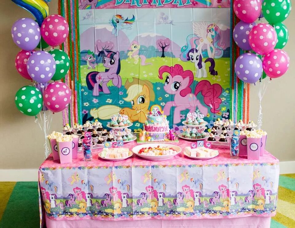 Кэнди бар в стиле пони. День рождения в стиле пони. Оформление детского дня рождения. Стиль детского дня рождения для девочки.
