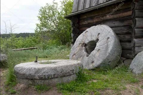 Мельничный жернов как пишется