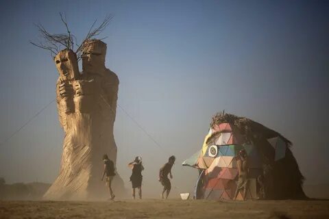 Русский burning man
