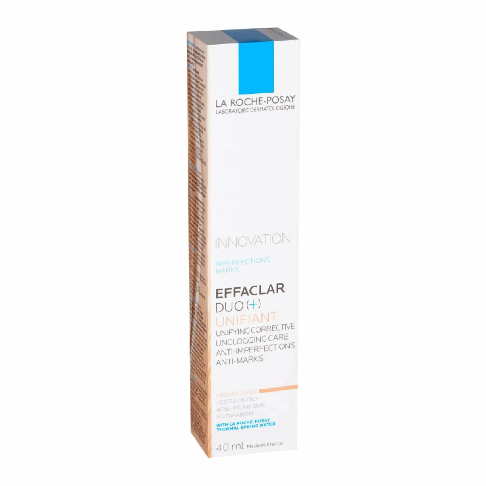 La roche posay effaclar duo цены. Effaclar Duo la Roche-Posay 40 мл. La Roche Posay Effaclar Duo Unifiant 40 ml. Крем эфаклар дуо h. Виши эфаклар дуо(+).