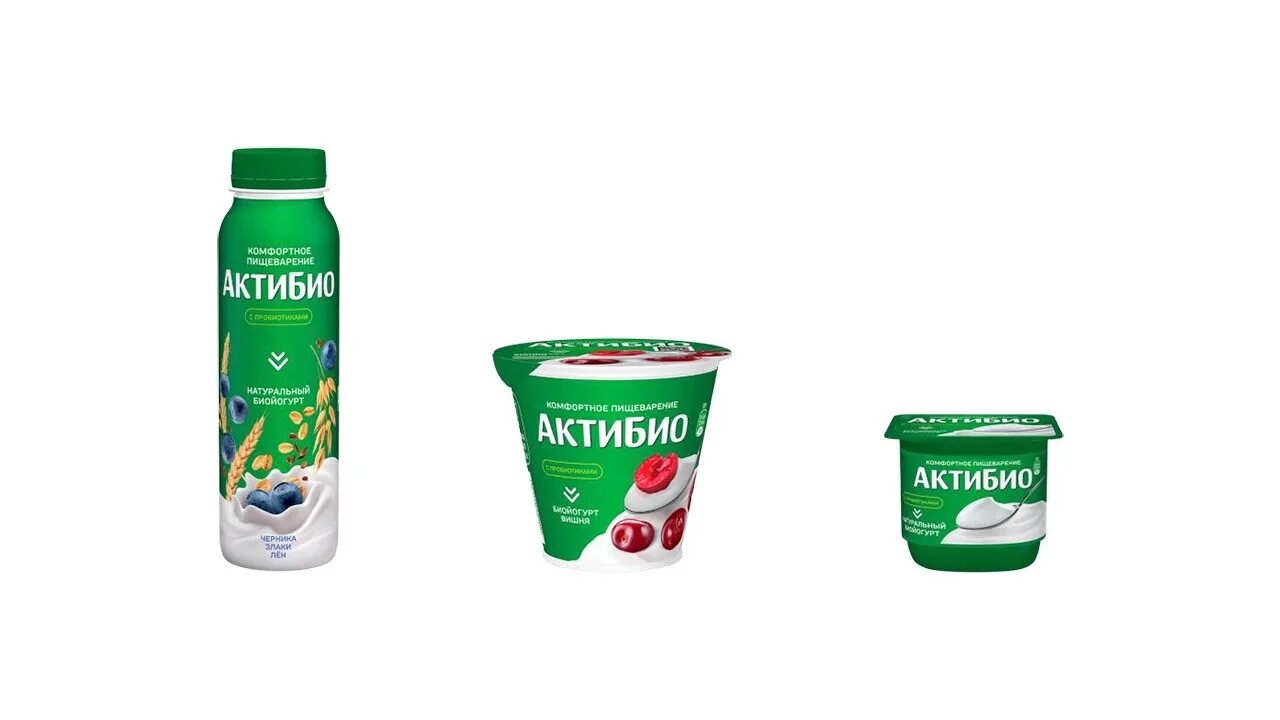 Йогурт Данон. Danone Россия. АКТИБИО натуральный Биойогурт. Молочная продукция бренды.