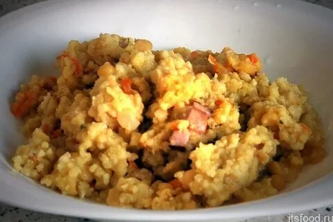 Вкусный рецепт каши из пшена