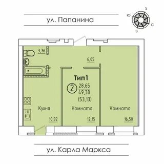 Сыктывкар 2 х комнатные квартиры