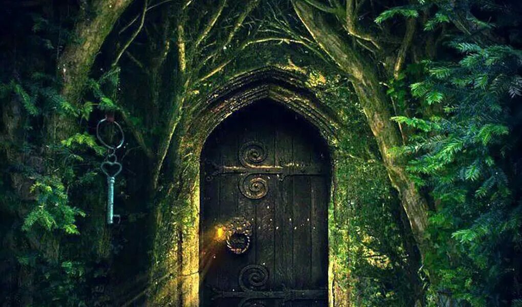 Сказочная дверь. Сказочные ворота. Дверь в сказочный мир. Дверь в сказку.
