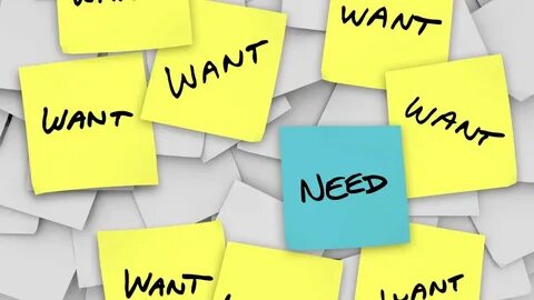 I want to be needed