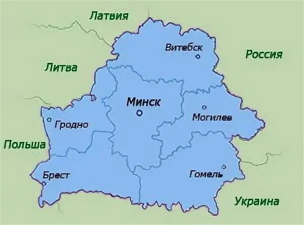 Соседи беларуси