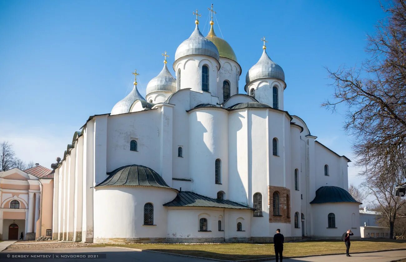 Православные софийские соборы. Храм Софии в Новгороде.