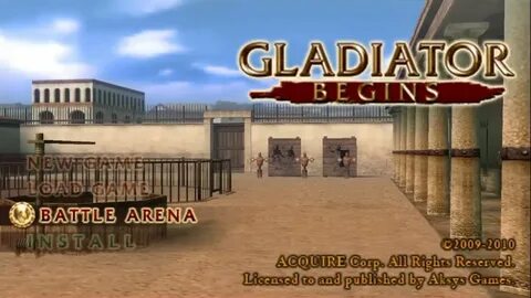 Gladiator begins