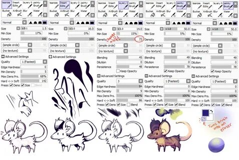 Sai brushes