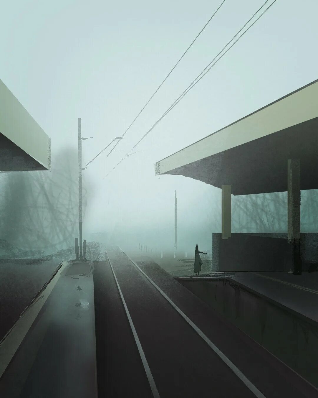 Граница между светом и тенью ты. Выход есть но я не знаю где. Станция туман. Но есть выход. В любой ситуации есть выход.