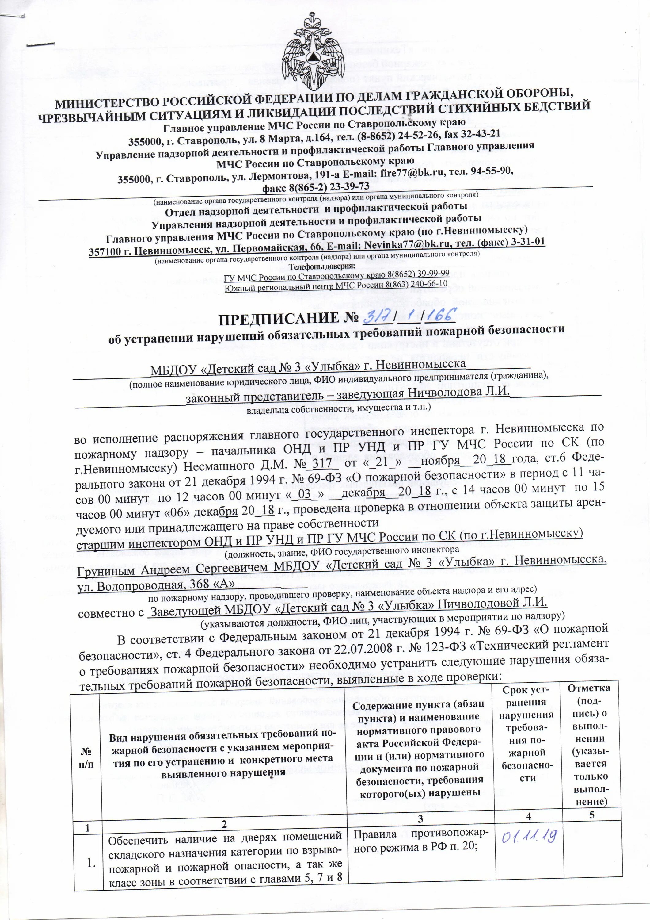 Предписания пожарных инспекторов. Предписание об устранении нарушений по пожарной безопасности. Устранение нарушений требований пожарной безопасности. Форма предписания об устранении нарушений пожарной безопасности. Предписание об устранении выявленных нарушений МЧС.