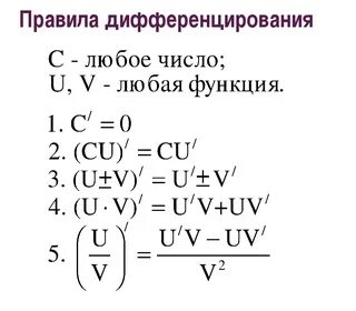 Порядок дифференциации