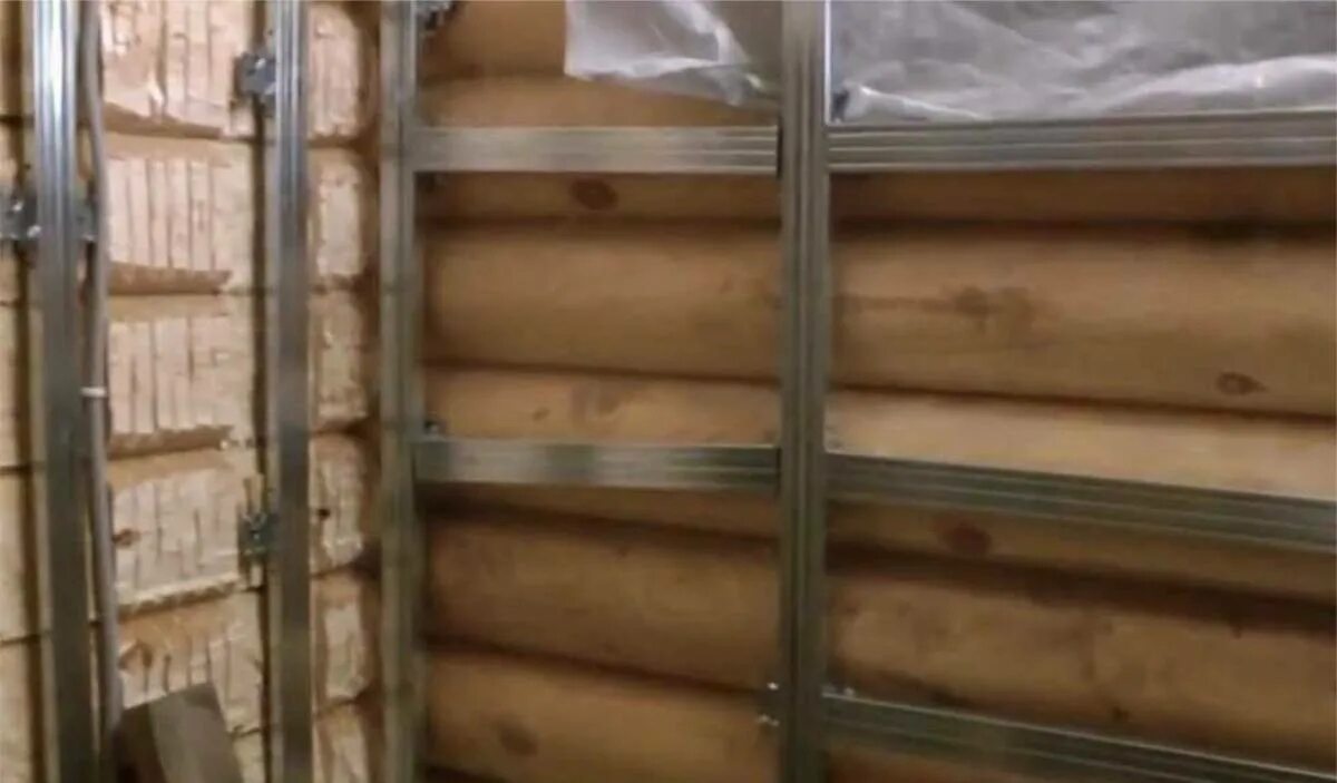 Обрешетка сруба. Rockwool плавающий каркас. обрешетка стен. обрешетка стен в деревянном доме. скользящее крепление.