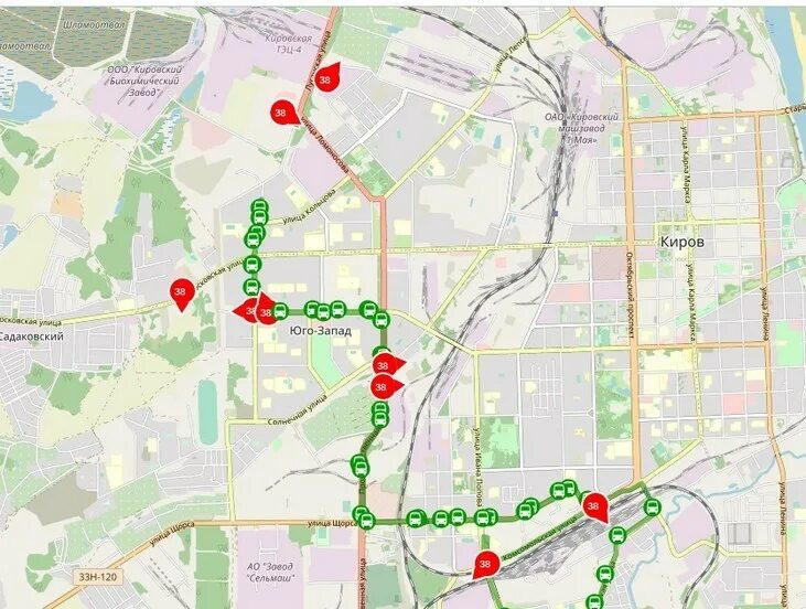 38 автобус киров маршрут. Автобусы ЦДС. ТЦ макси Киров на Луганской маршрут. ЦДС город Киров автобус. ЦДС мониторинг автобусов в Кирове.
