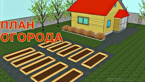 Грядки по сторонам света