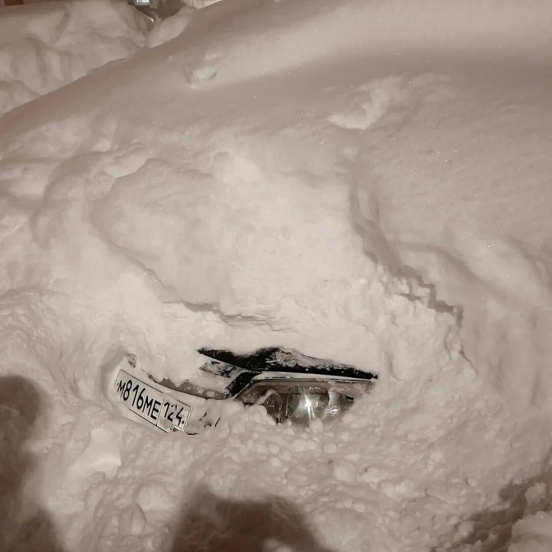 снега выпадают минус