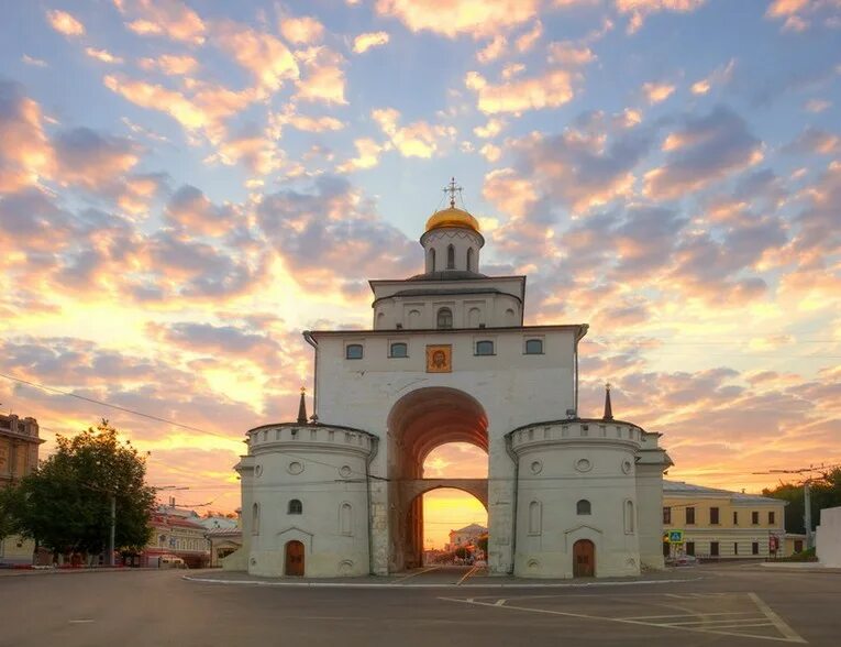 В каком году были построены золотые. Золотые ворота Андрея Боголюбского во Владимире 1164. Золотые ворота во Владимире 1158-1164. Золотые врата во Владимире.