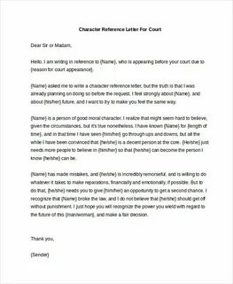 Character letter