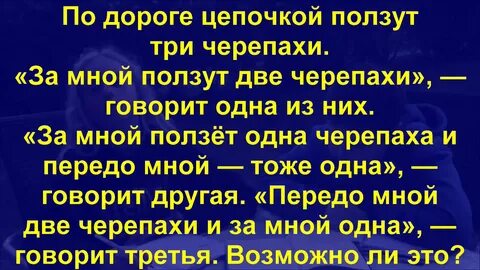 Первая черепаха проползла в 3 раза больше
