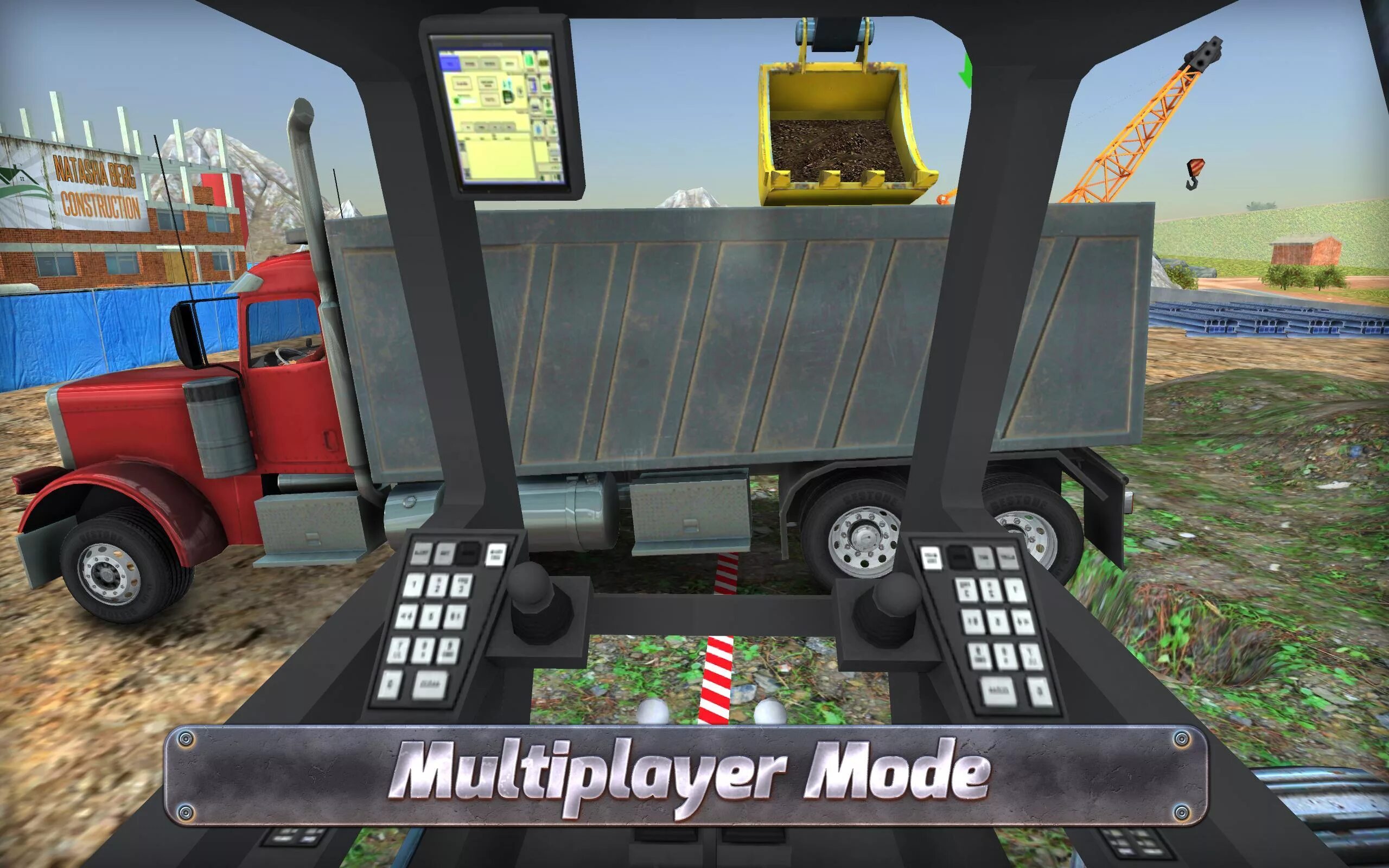 Легкие игры симуляторы. Extreme Truck Simulator. Экстрим трак симулятор на ПК. Симулятор самосвала. Игры про спецтехнику.