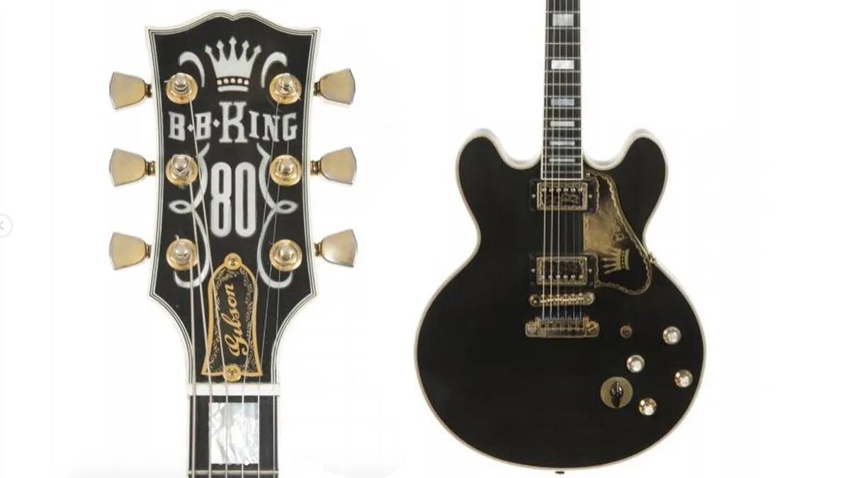 Король электрогитары. Gibson es-345 Lucille. Gibson es-335 BB King. BB King 80 гитара. Гитара b b King.
