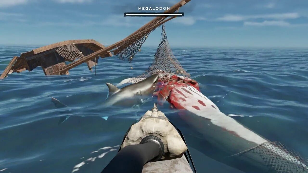 Мегалодон сервер. Мегалодон страндед дип. stranded deep кракен. боссы в страндед дип.