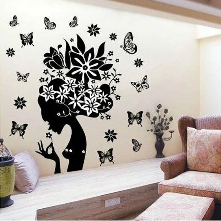 Декоративные наклейки для интерьера. Декор стен с помощью трафаретов. Стена для рисования. Трафареты для стен под покраску. Трафареты для декора стен.