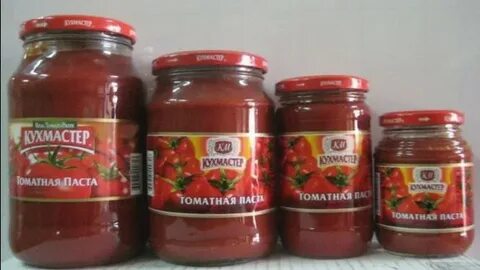 Самая вкусная томатная паста в магазине