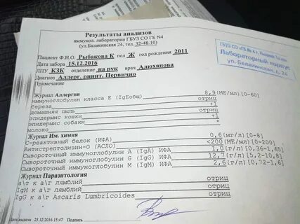 Результат аллергии Edacept.ru