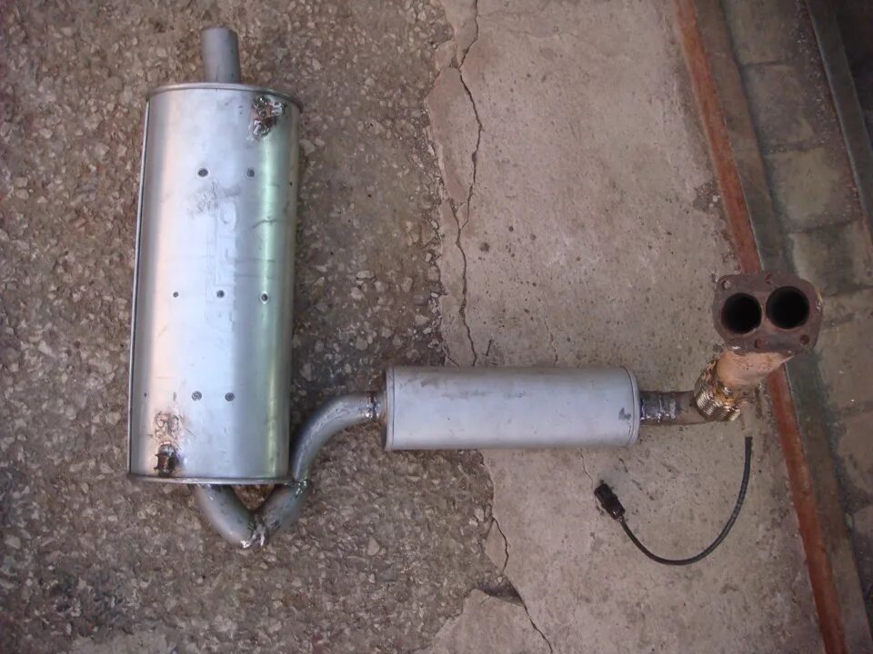 3. Выхлопная 1103 инжектор. Выхлопная труба заз шанс 1. Глушитель заз шанс 1. 3.