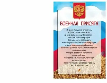 Клянусь свято соблюдать строго выполнять требования