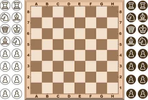 Шахматная доска 1 на 1