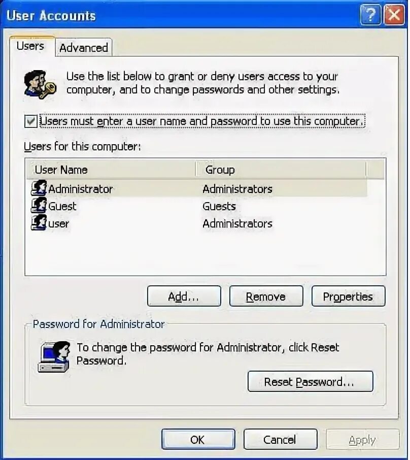 Choose a different password. Control userpasswords2. userpasswords2. control userpasswords2 windows 7.