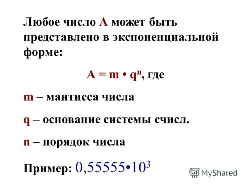 Мантисса нормализованного числа. Мантисса числа и порядок числа. Знак порядок Мантисса. Мантисса числа это в информатике. Число в экспоненциальной форме Мантисса.