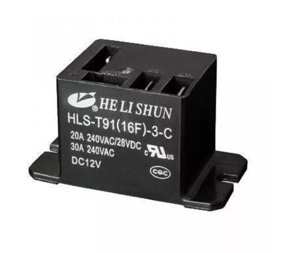 Реле Helishun HLS-t91(16f)-3-dc12v-30a-1c. Реле 12v HLS-t91-1 (30a 240vac/30vdc). Реле 12v HLS-t91-1. Реле 12v HLS-t91-3 (30a 240vac,20a 28vdc). Купить реле 12v